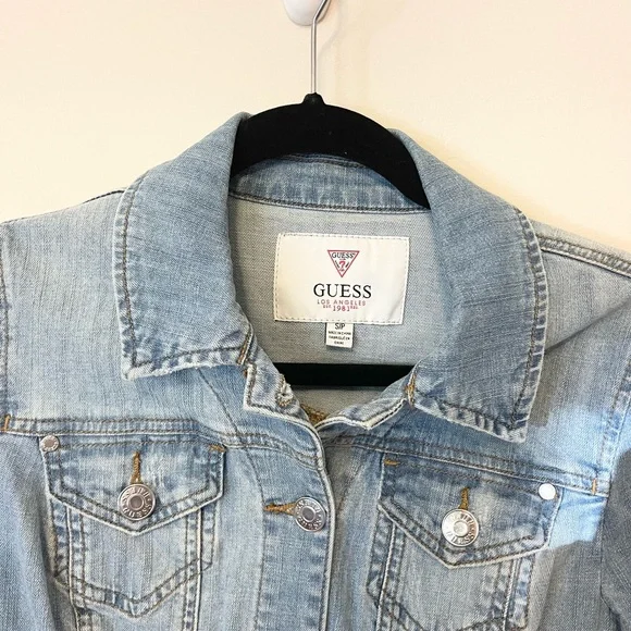 Guess Trucker Denim Jacket, size S - Picture 3 of 4